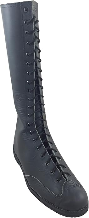 deportes martinez 摔跤靴 自然翼尖 40.64cm 高,小腿 40.64cm